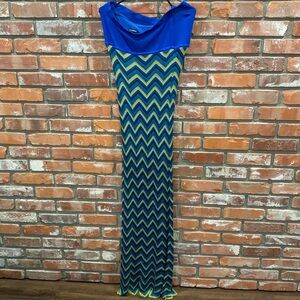 Bebe Chevron Print Dress